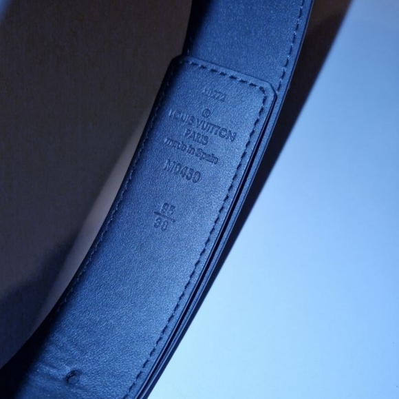 Louis Vuitton Paris belt Made in SpainM0450 SIZE 95/38 - Picture 4 of 4